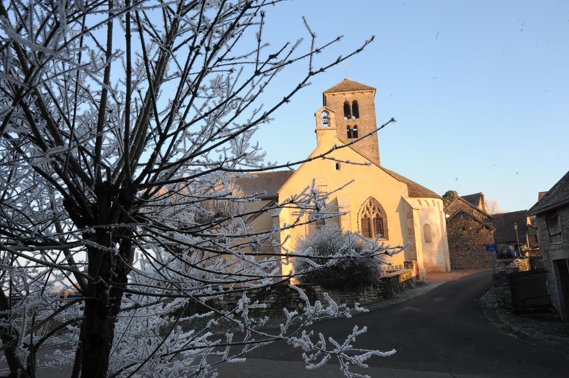 image église de la commune  Saint Huruge
