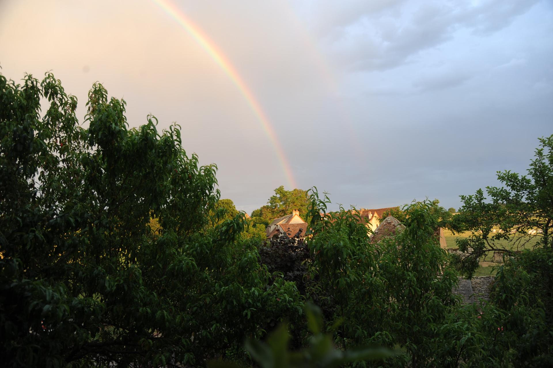 arc en ciel Commune de Saint Huruge
